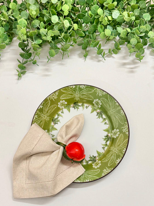 Apple Napkin Ring (set of 2)