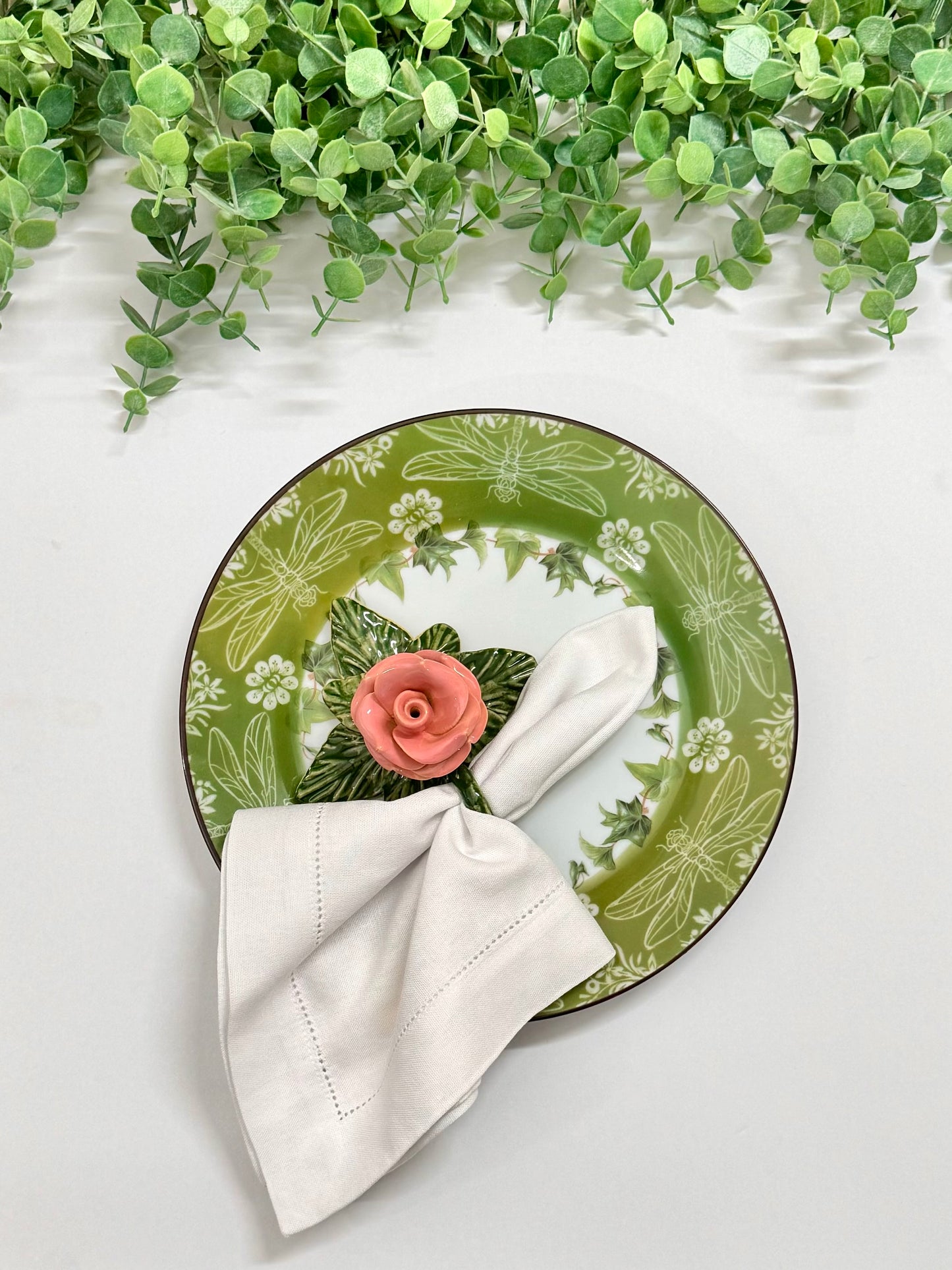 Rose Napkin Ring (set of 2)