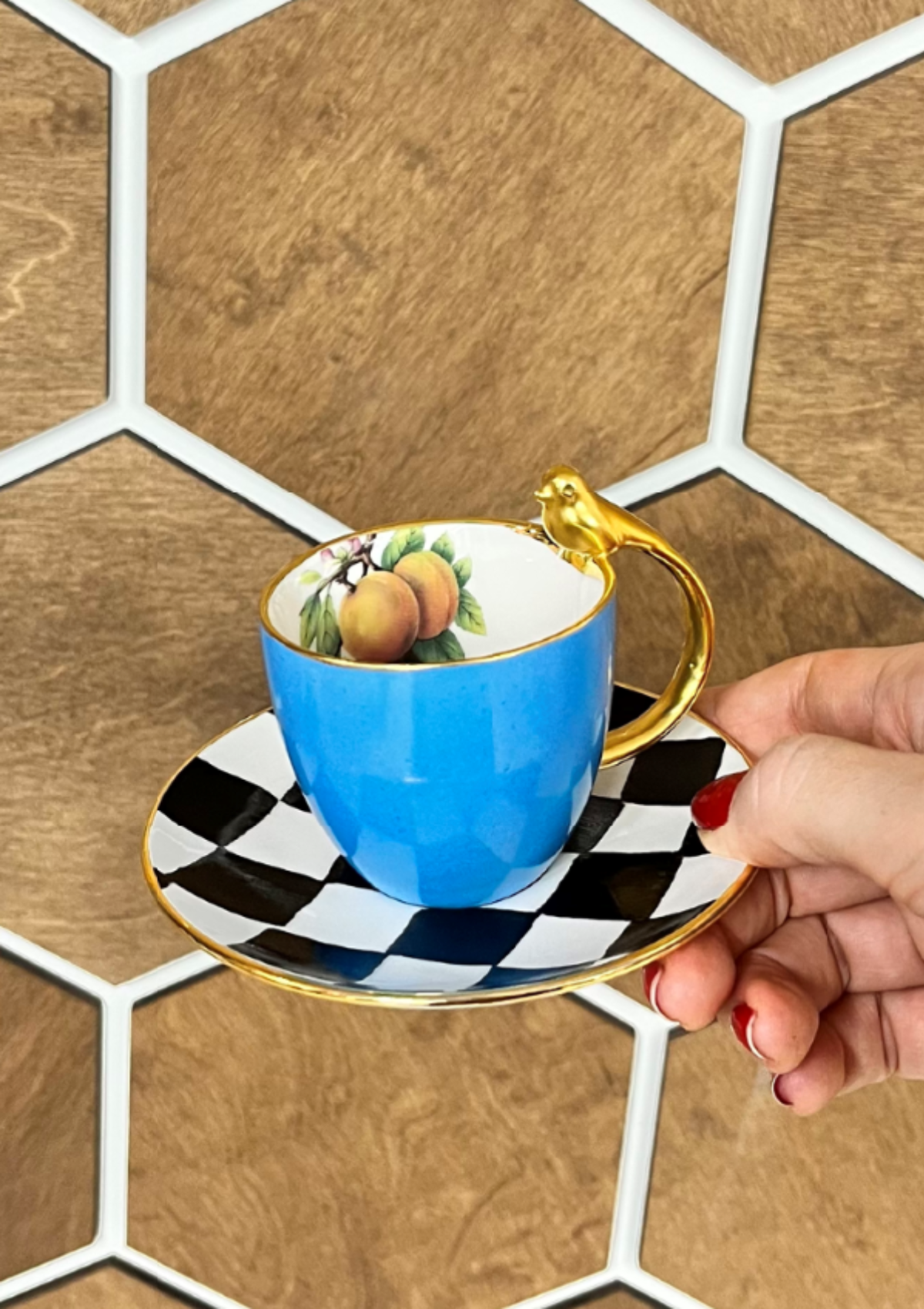 Fruits Chess Espresso Cups