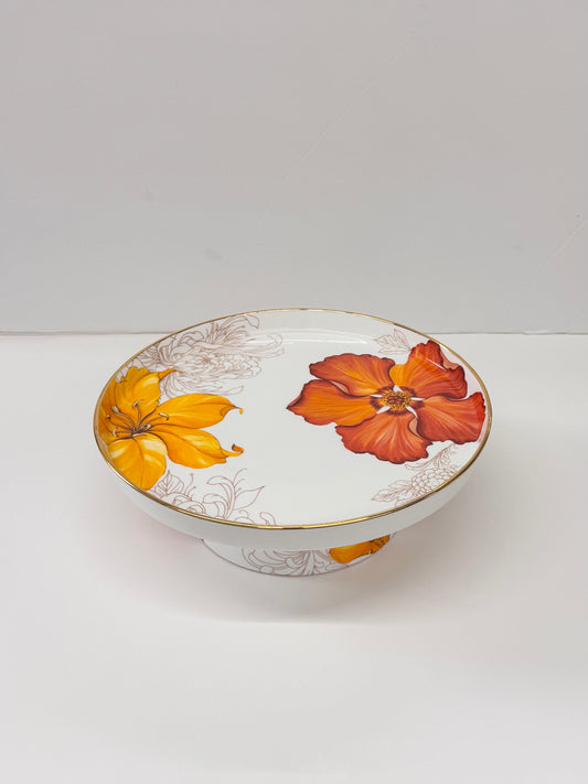 Autumn Cake Plate