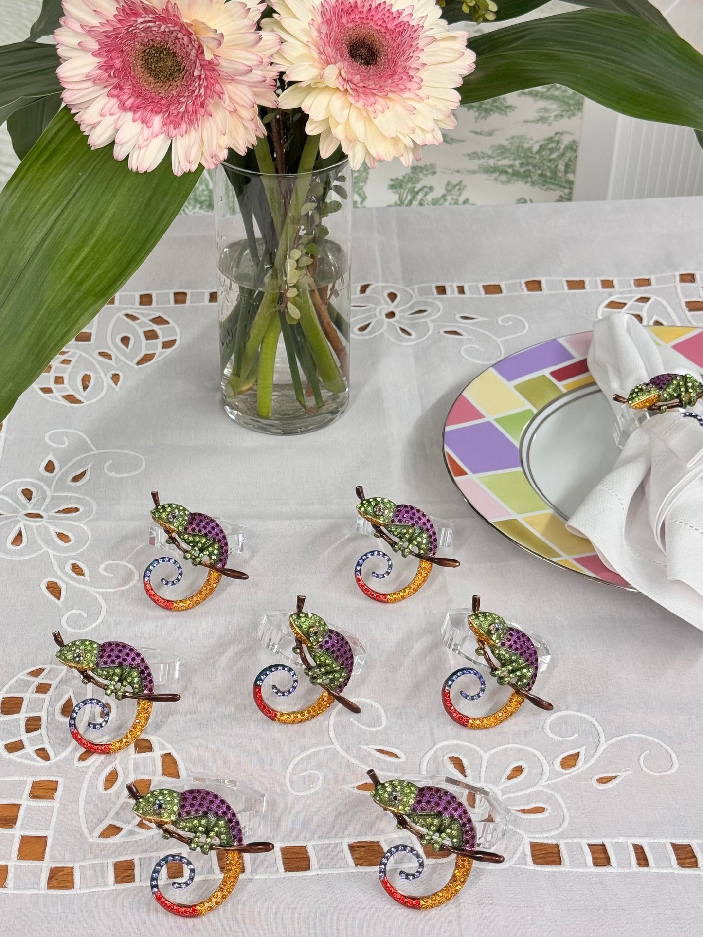 Chameleon Napkin Ring (Set of 8)