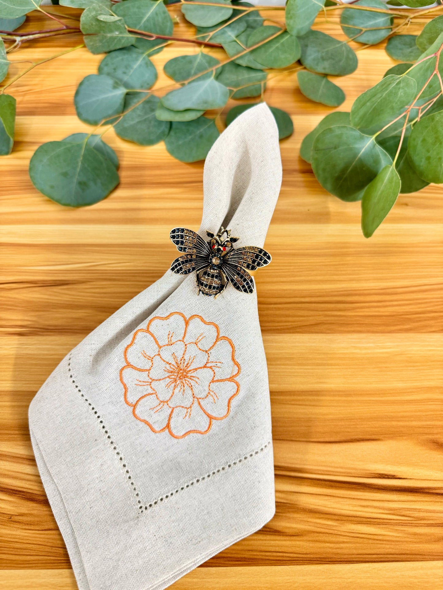 Bee Napkin Ring (set of 2)