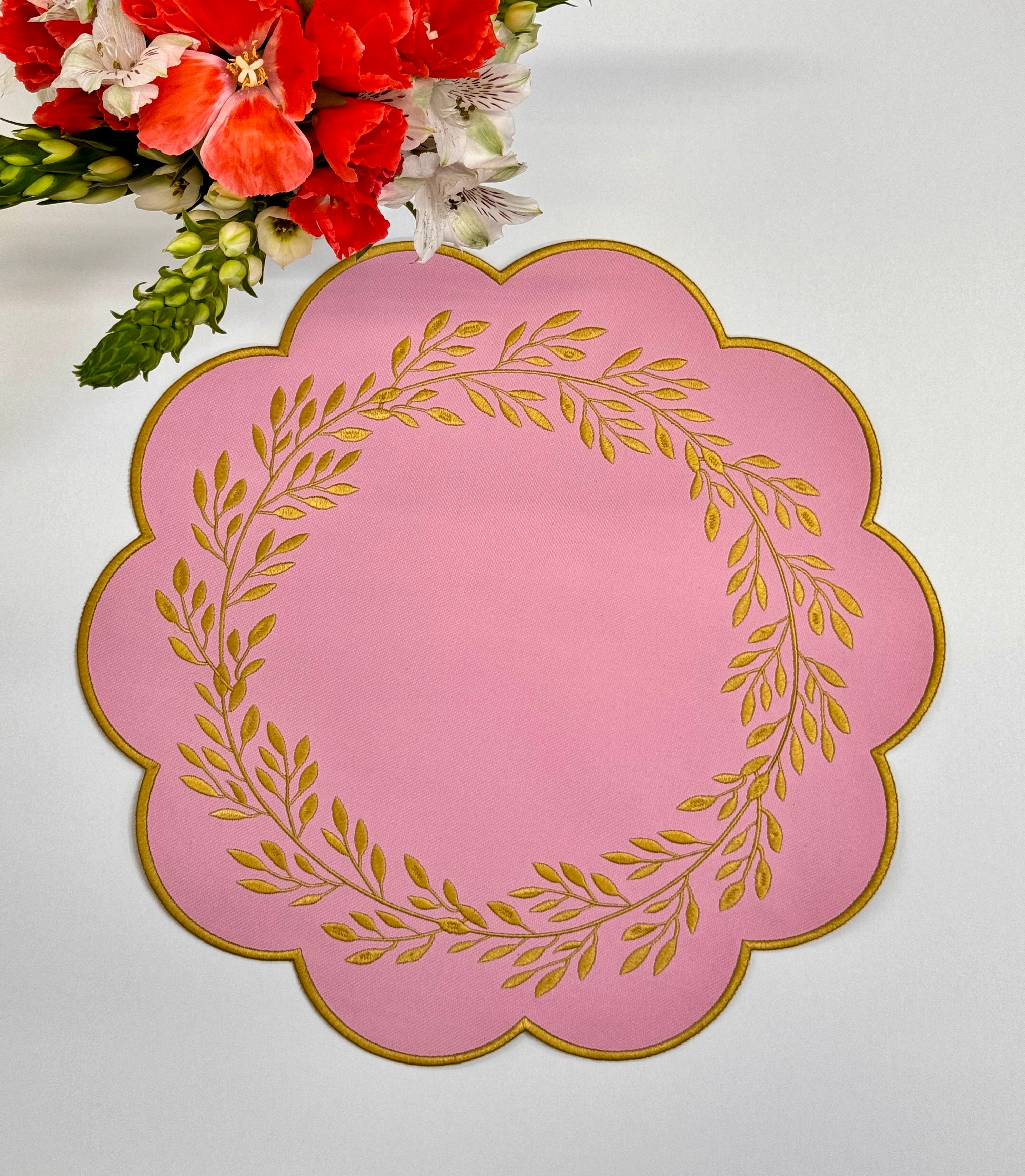 Pink & Gold Placemat