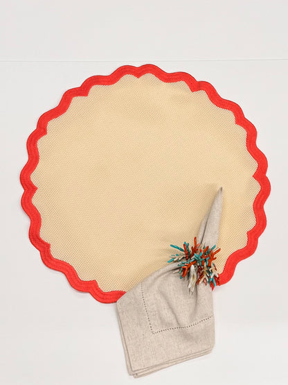 Synthetic straw placemats