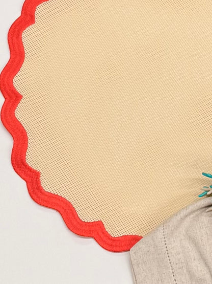 Synthetic straw placemats