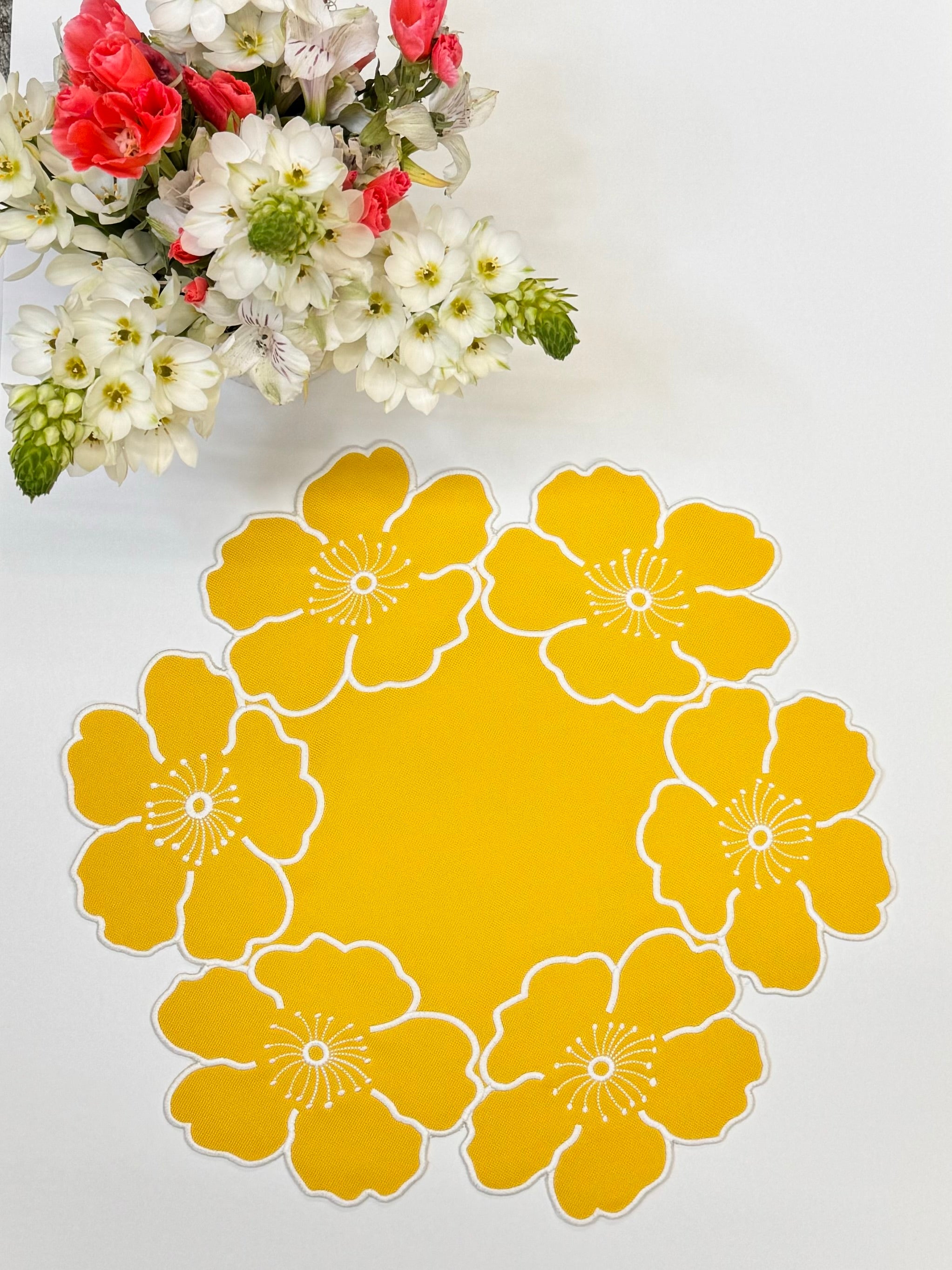 Yellow Hibiscus placemat