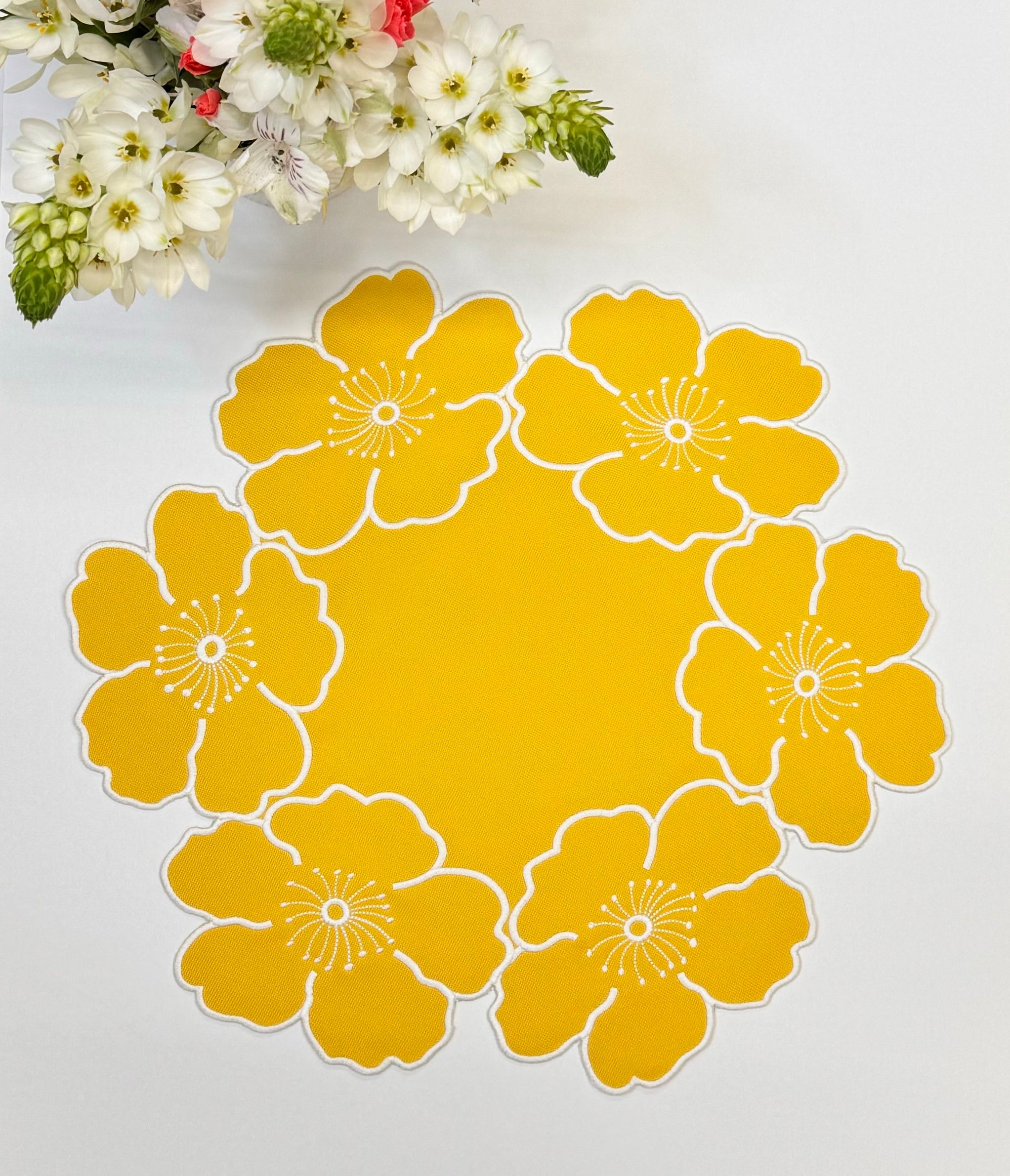 Yellow Hibiscus placemat