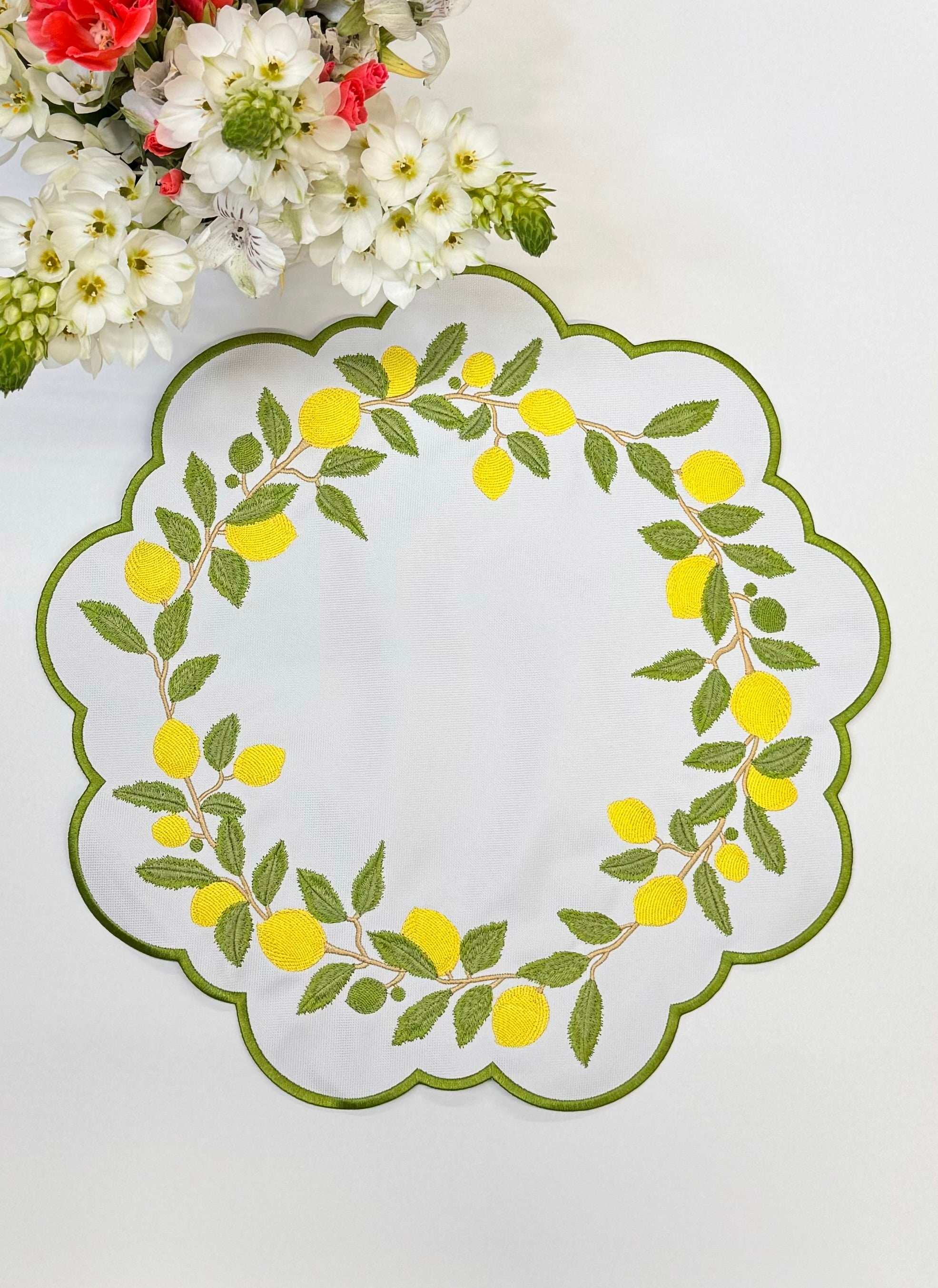 Lemon Garland Placemat