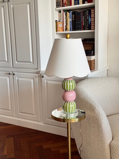Pink & Green Lamp