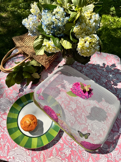 Pink Hydrangeas Dome