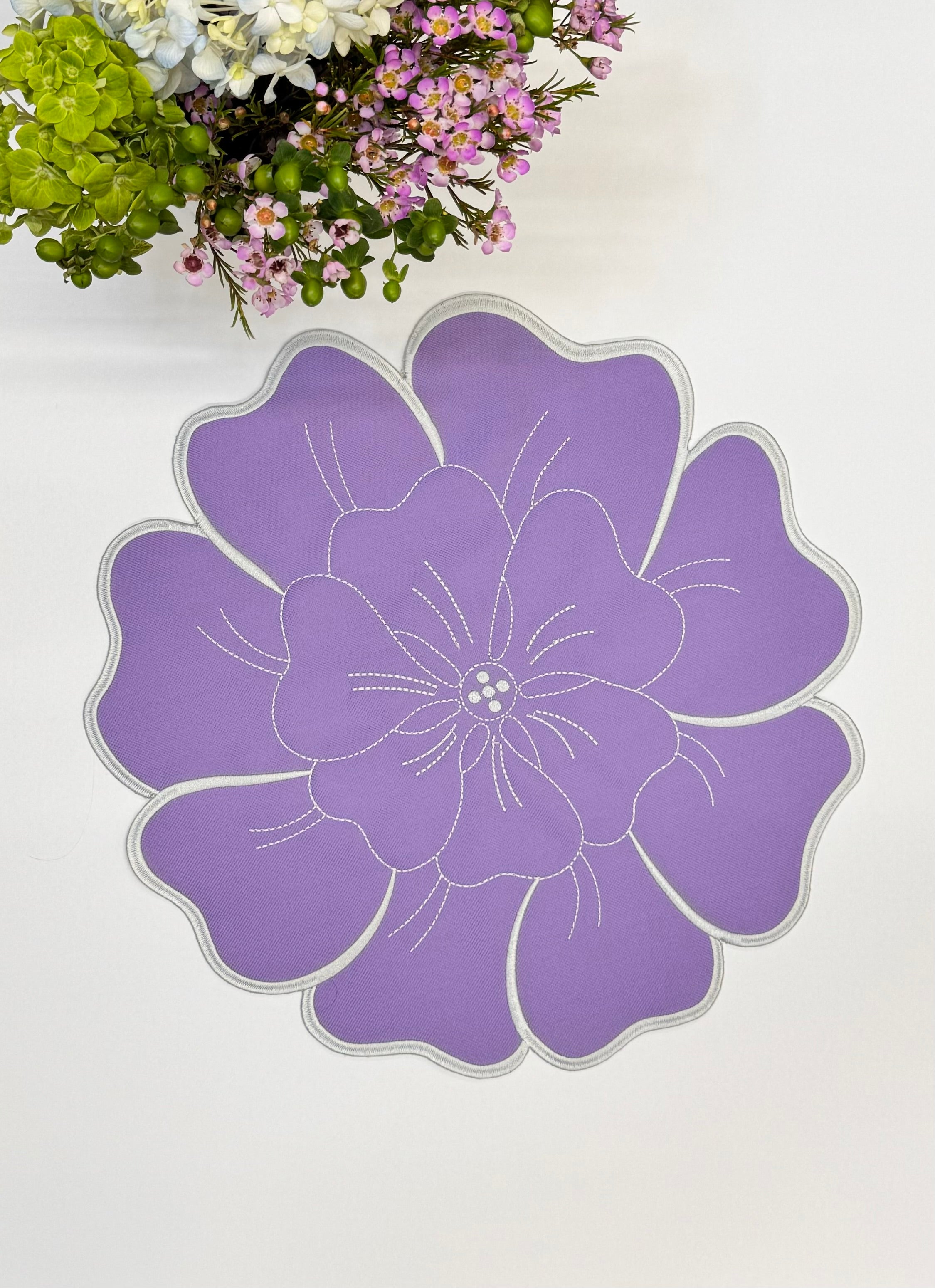 Lilac Flower Placemat