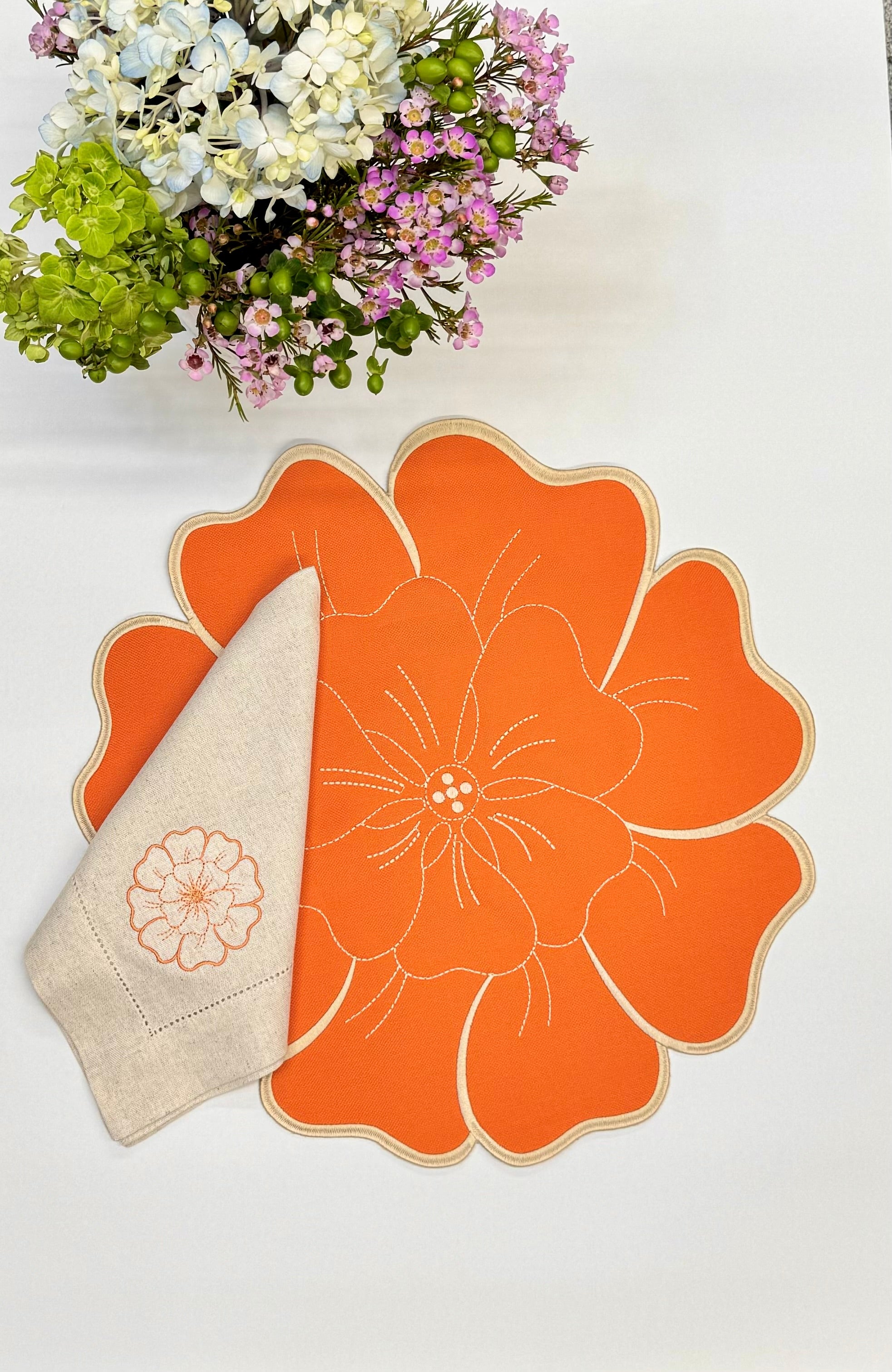 Lovart flower Placemat