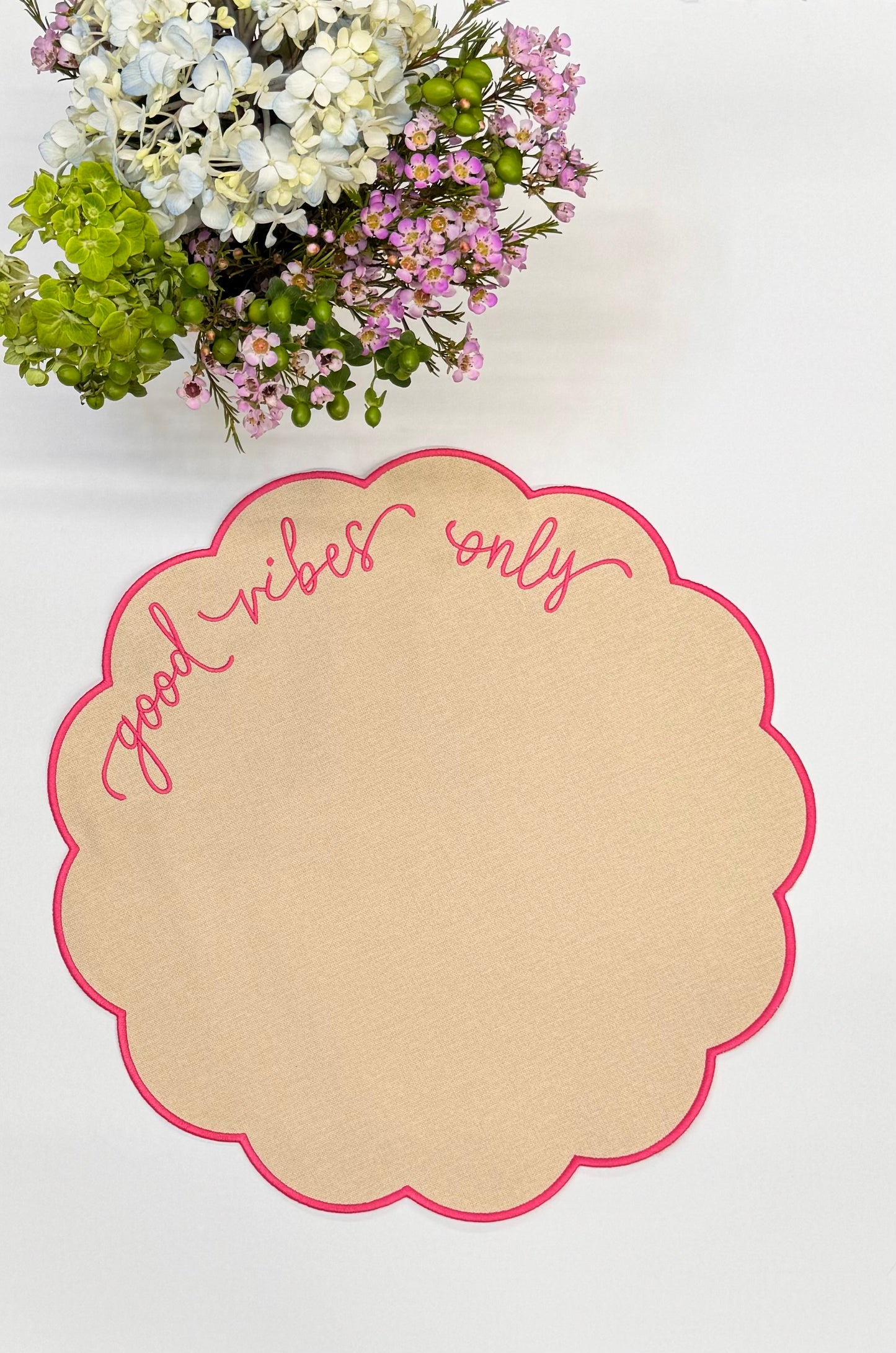 Good Vibes only Placemats (back in stock soon)
