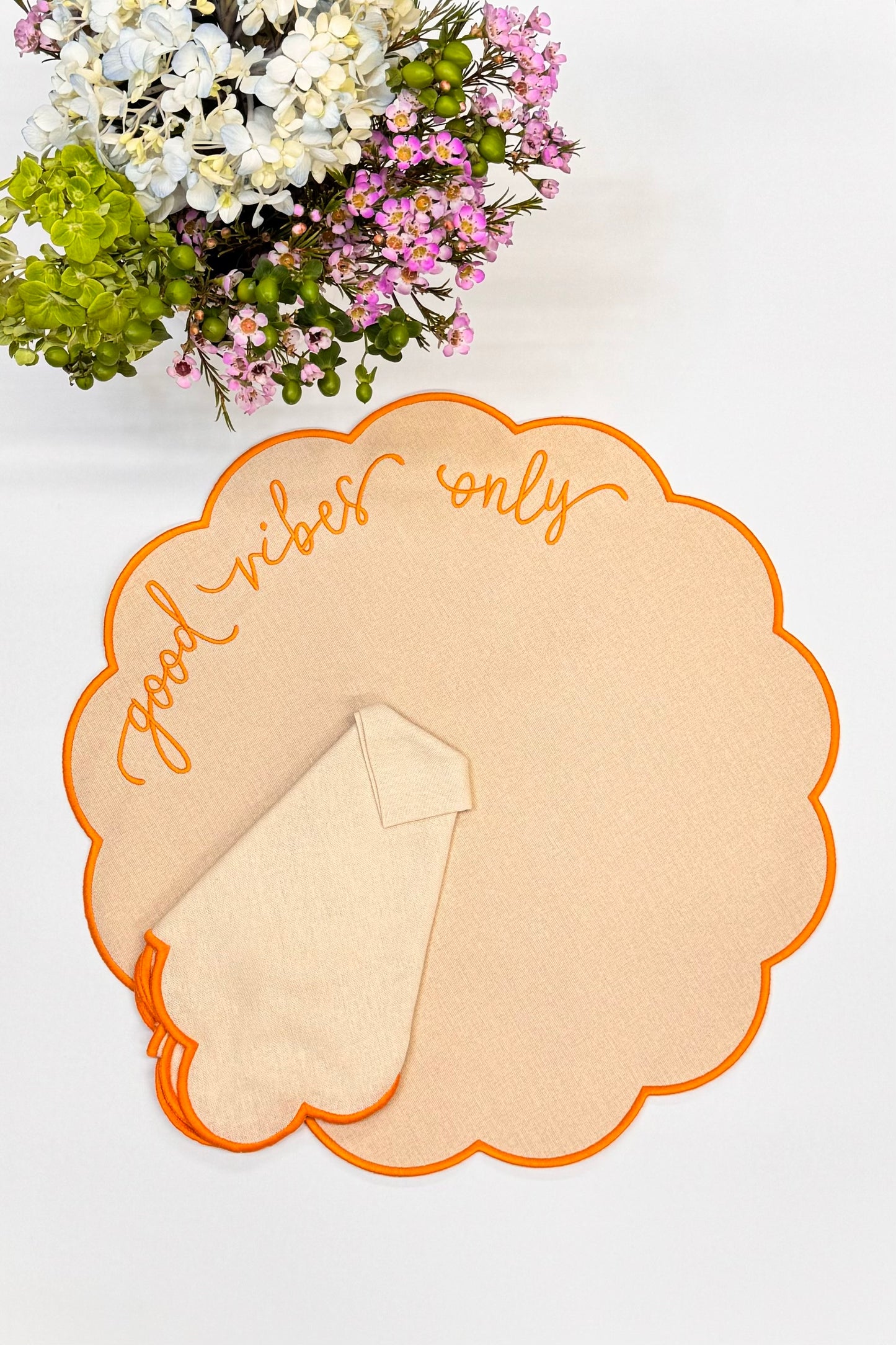 Good Vibes only Placemats (back in stock soon)