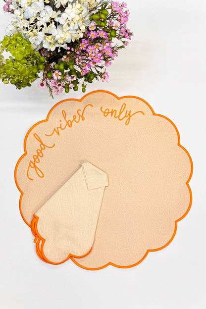 Good Vibes only Placemats (back in stock soon)
