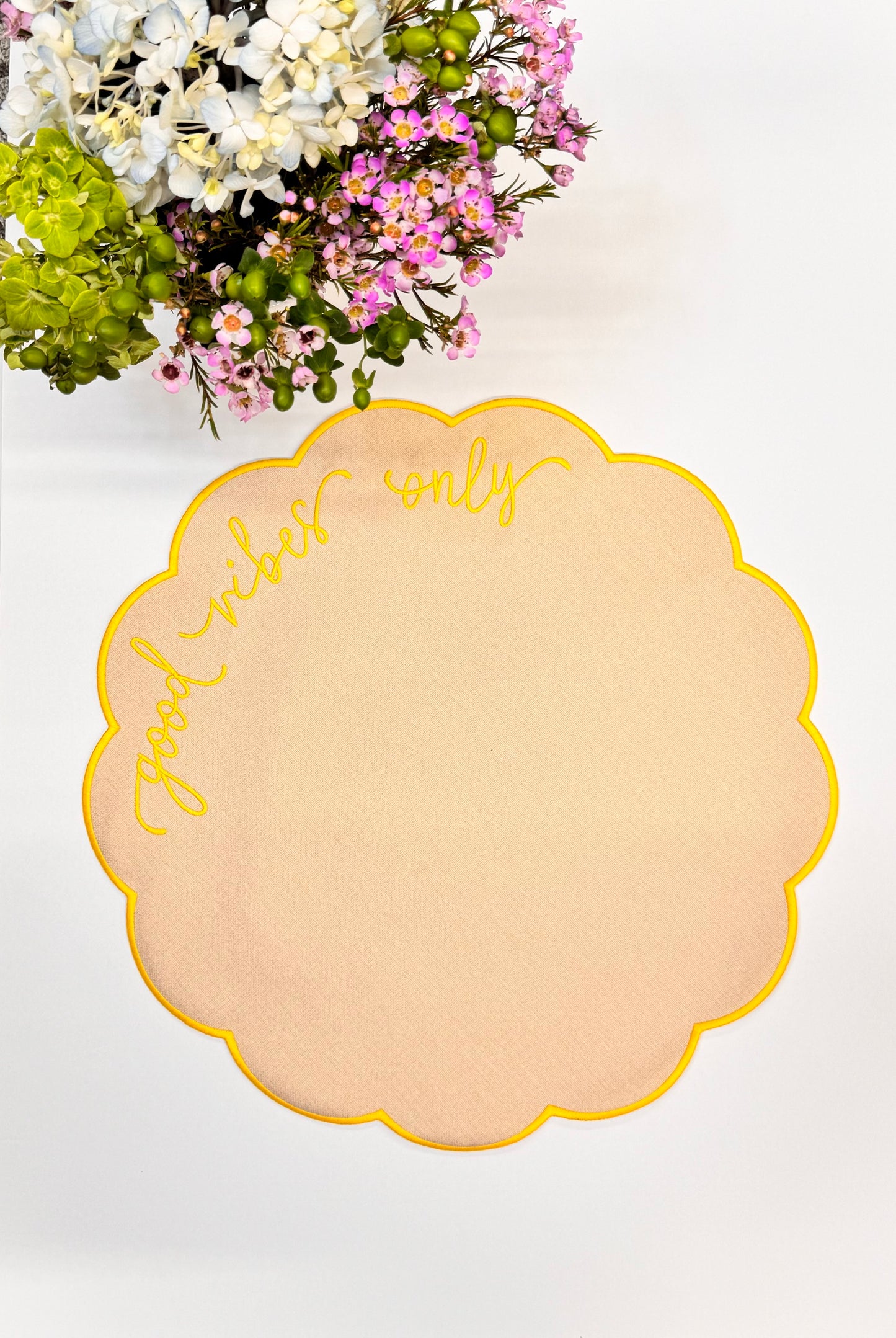 Good Vibes only Placemats (back in stock soon)