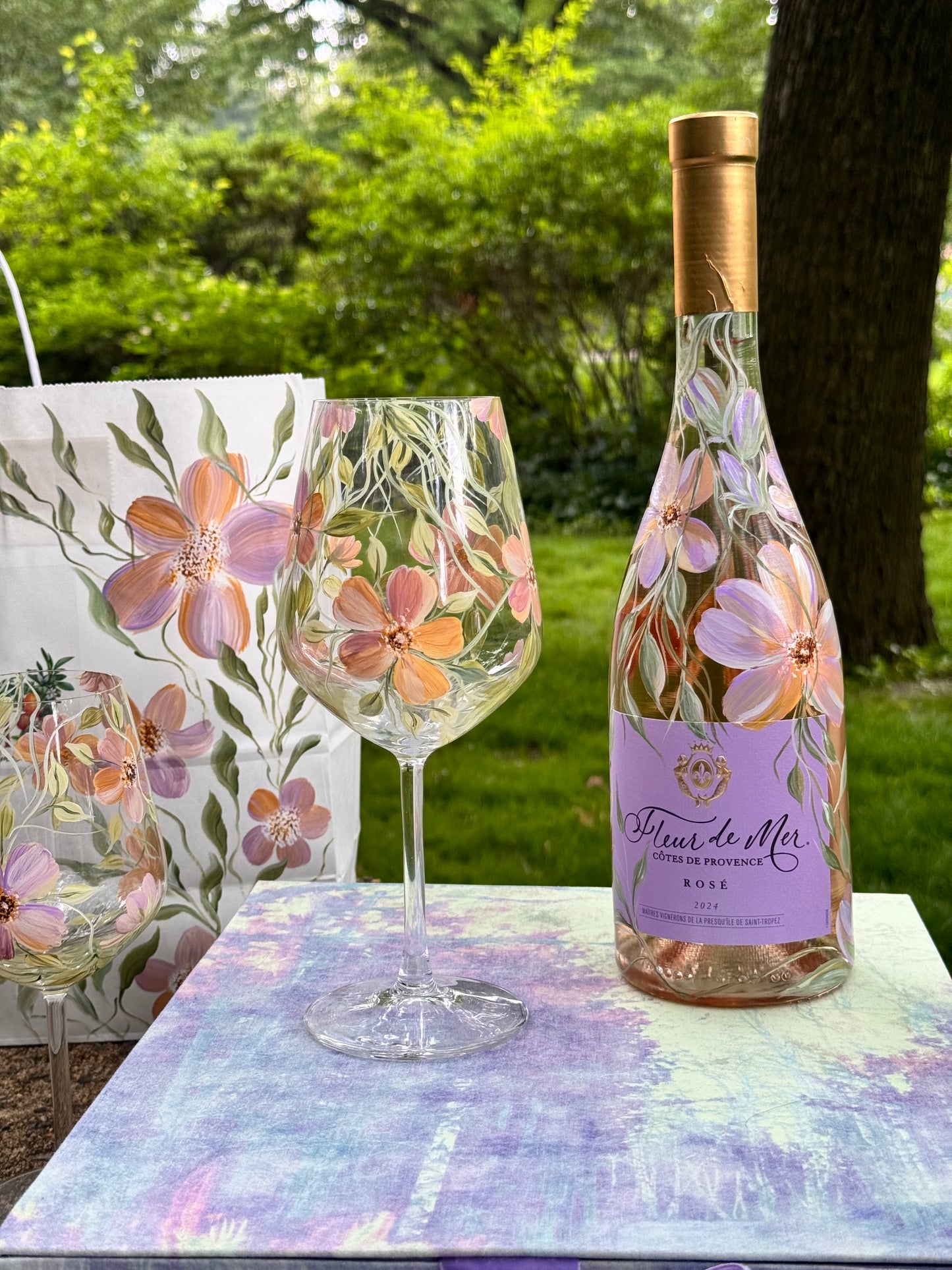 Hand-painted Bottles