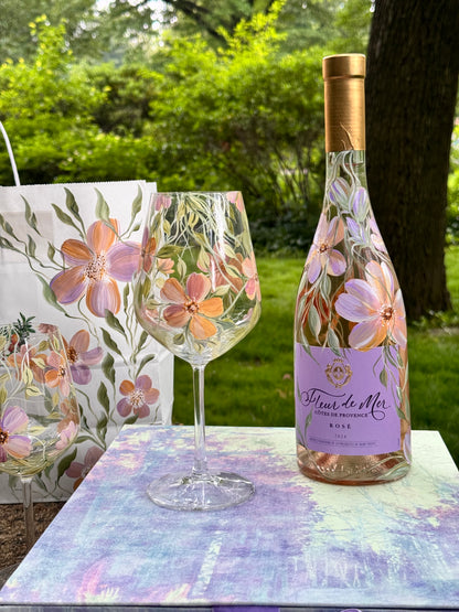 Hand-painted Bottles