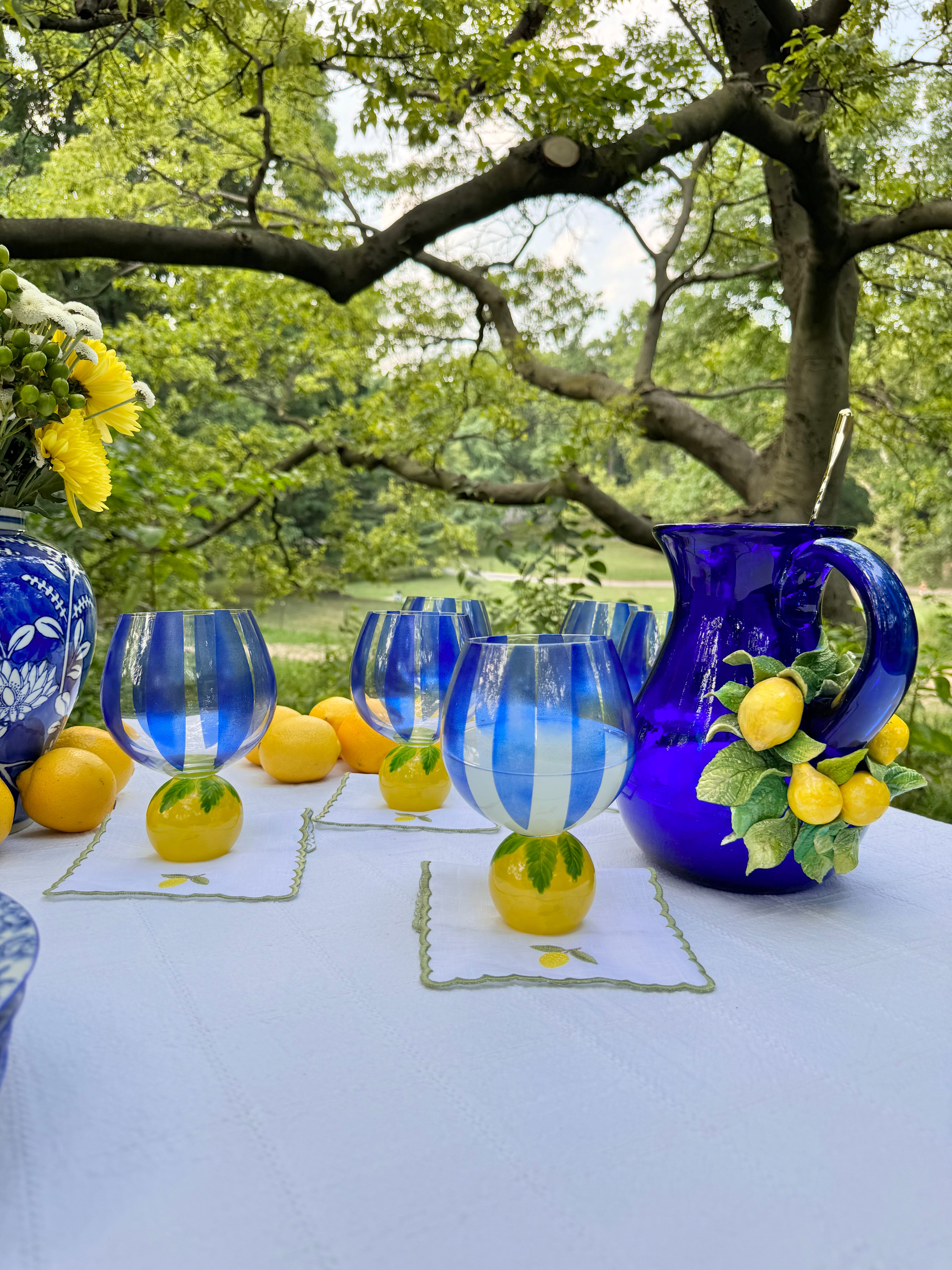 Lemon Ball Glasses