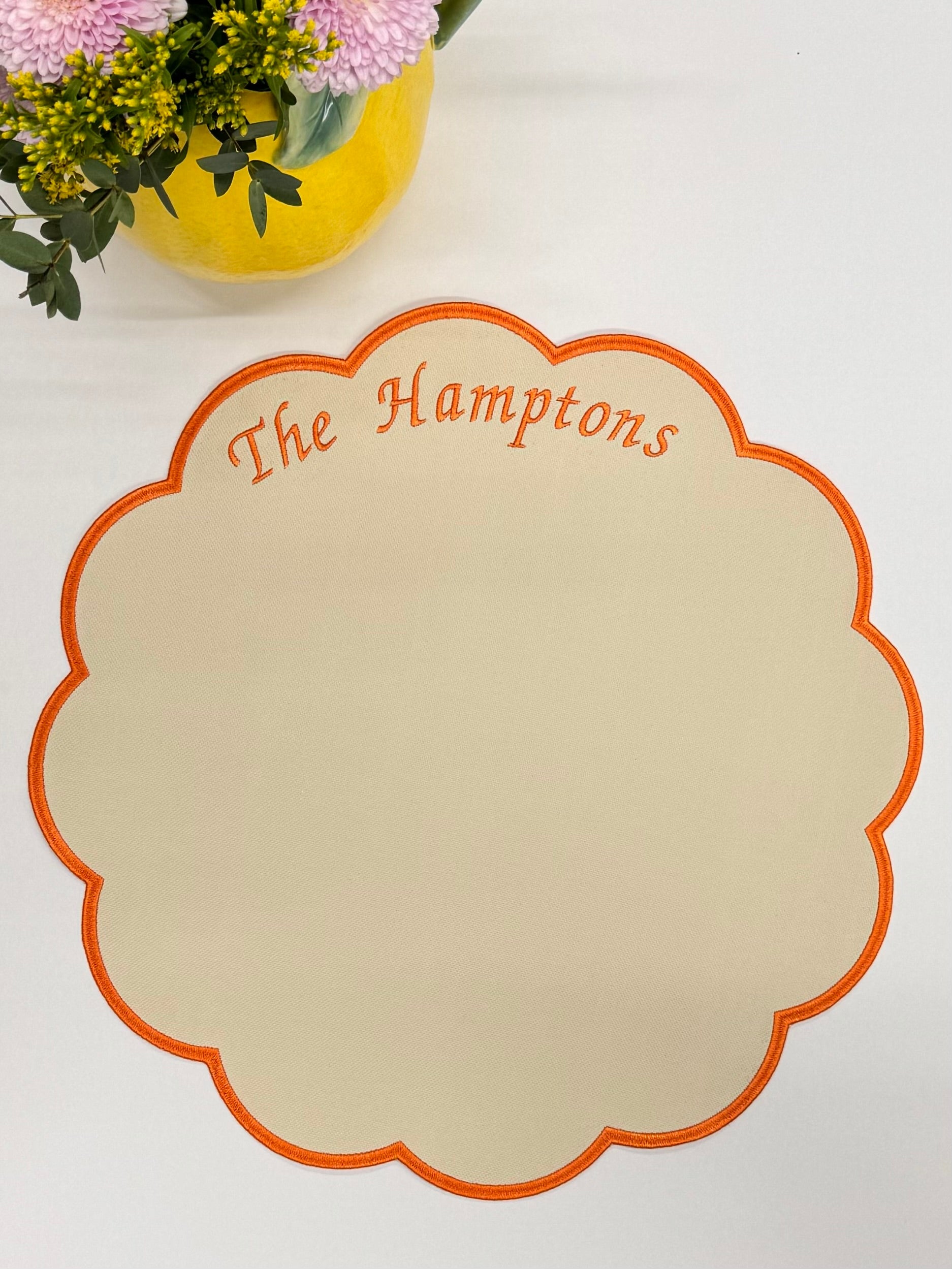 Colorful The Hamptons Placemat