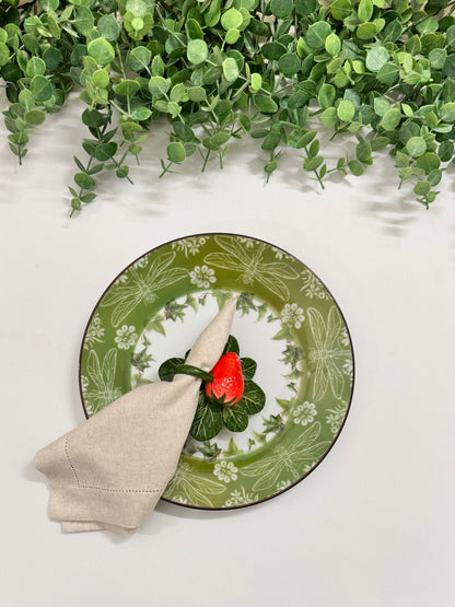 Strawberry N. Ring (set of 2)