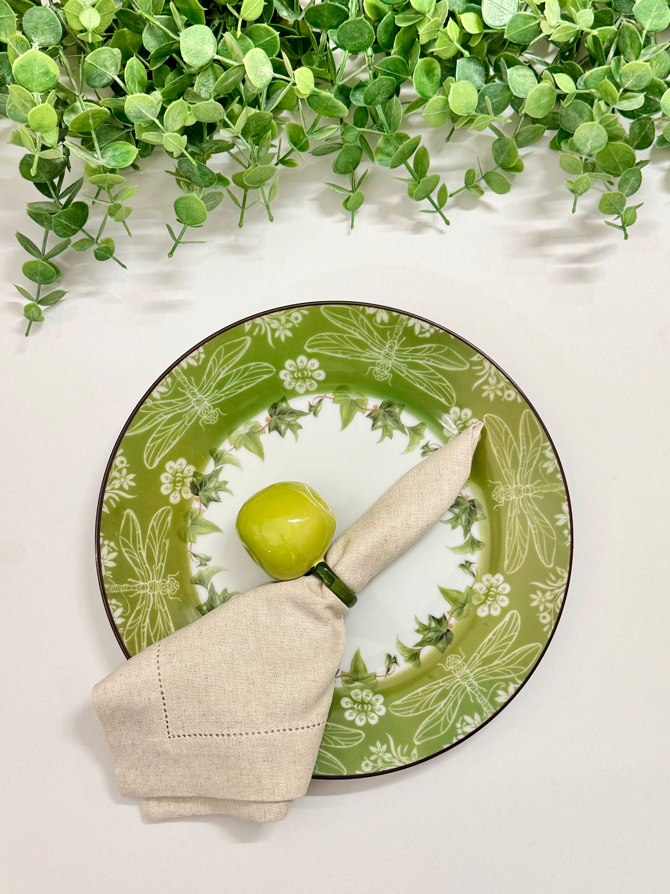 Green Apple Napkin Ring