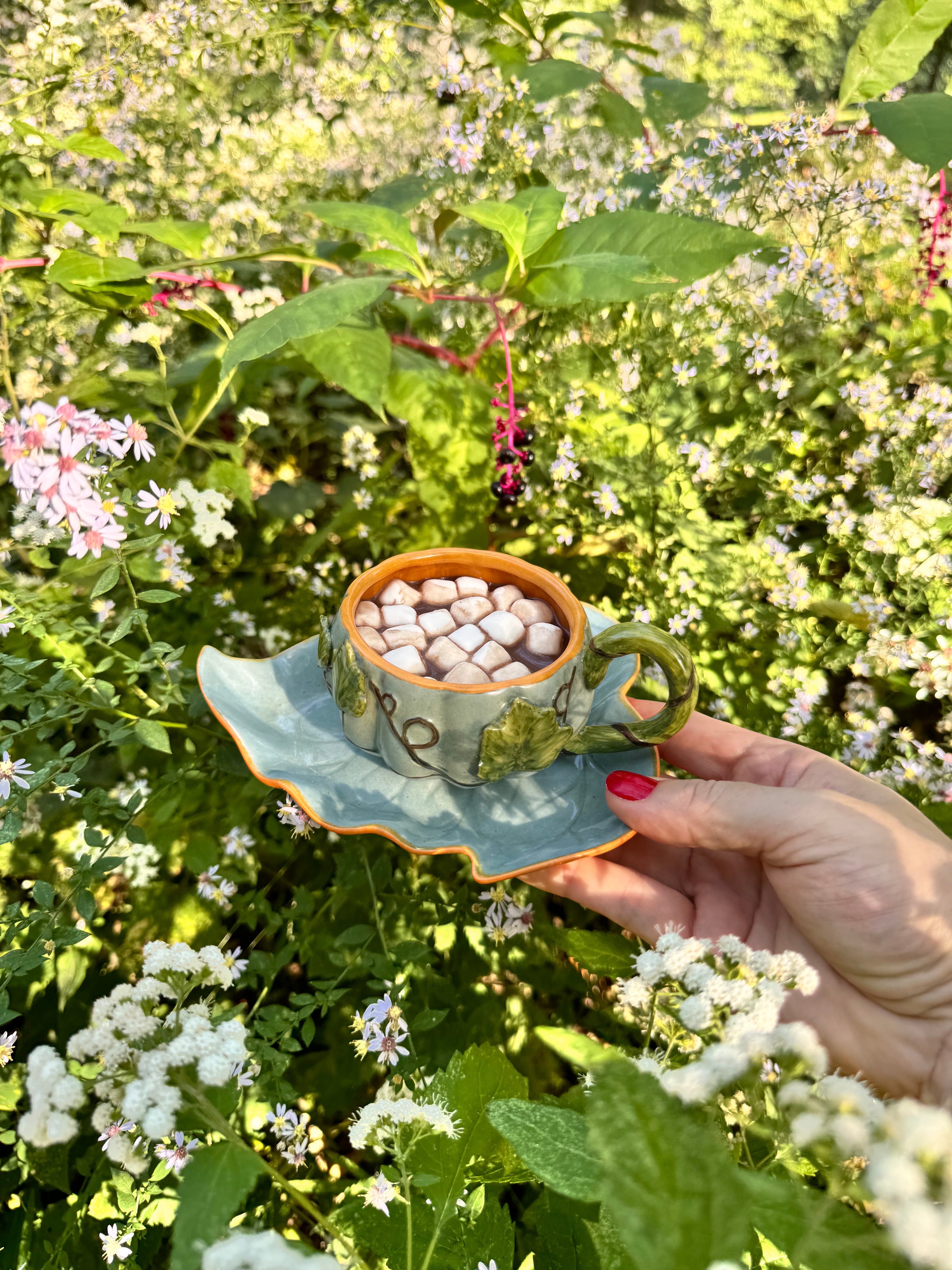 Pumpkin Tea Set