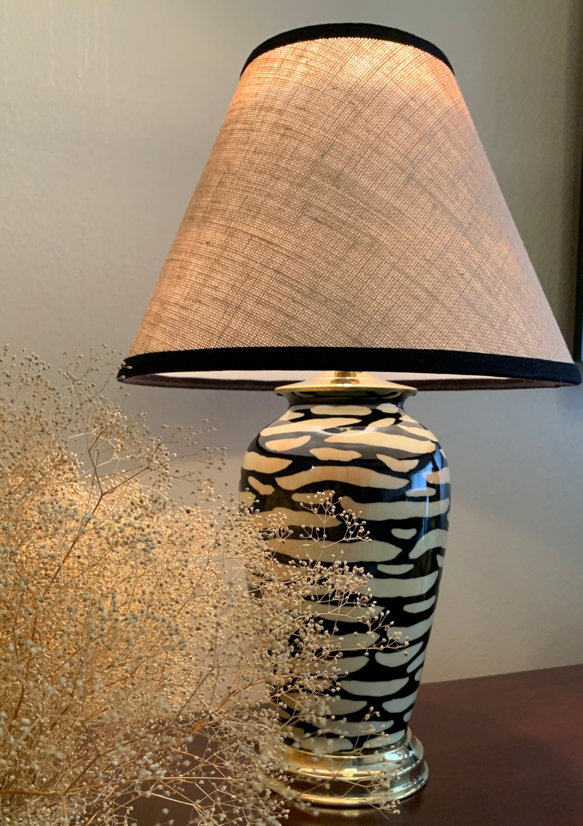 Rustic Safari Lamp